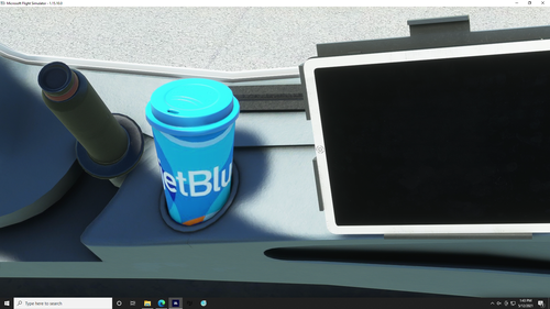 [A32NX] jetBlue Coffee Cup