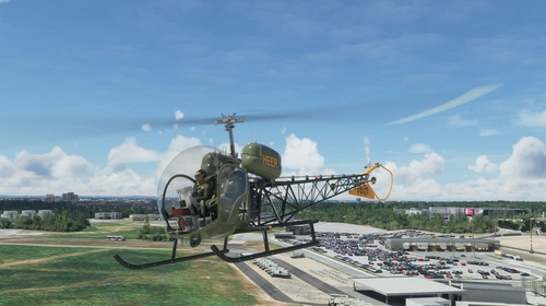 Bell 47 (flyinside) HEER PA-117