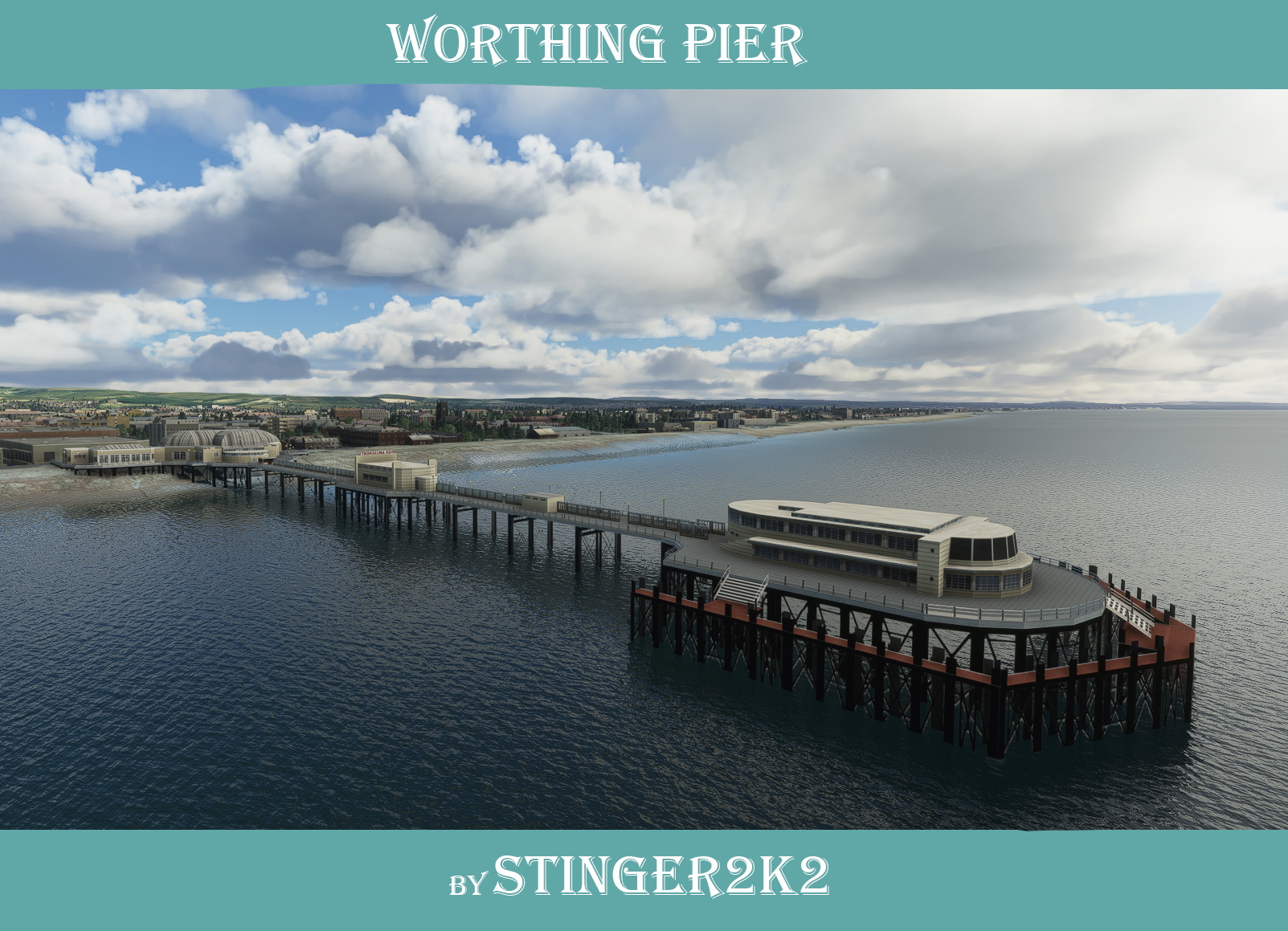 Worthing Pier, Sussex UK for MSFS. - Image 1