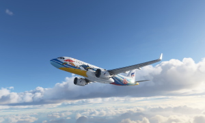 [A32NX] A320 Bangkok Airlines HS-PGW Samui Livery 8K - FlyByWire version thumbnail 11