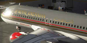 [A32NX] FBW A320neo Royal Jordanian F-OHGX in 8k thumbnail 8