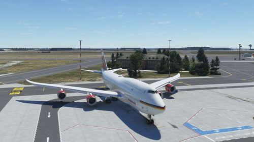 Asobo B 747-8i INTERFLUG fictiv 90er Jahre