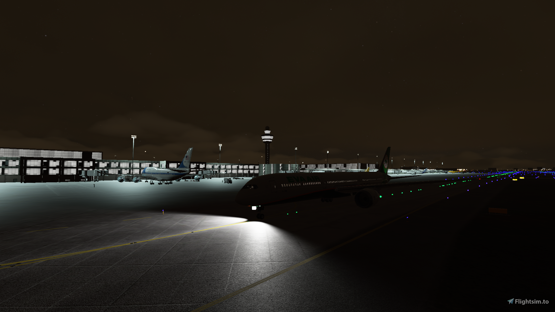 simairport runway lights
