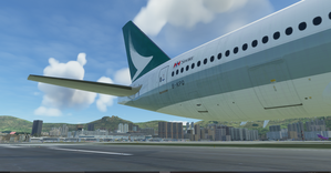 [CS777] Cathay Pacific B-KPQ [4K] thumbnail 4