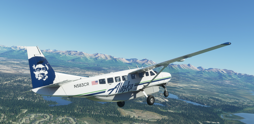 Cessna 208B Grand Caravan Alaska Airlines [4K Fictional]