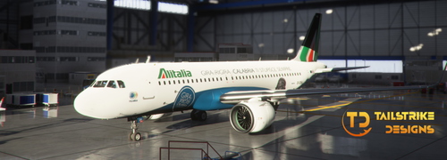[A32NX] FBW_A320 Alitalia Calabria Special Livery
