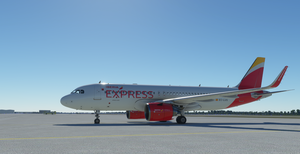 [A32NX] | [8K] Iberia Express (EC-LUS) Very Detailed Clean/Dirty Version thumbnail 4