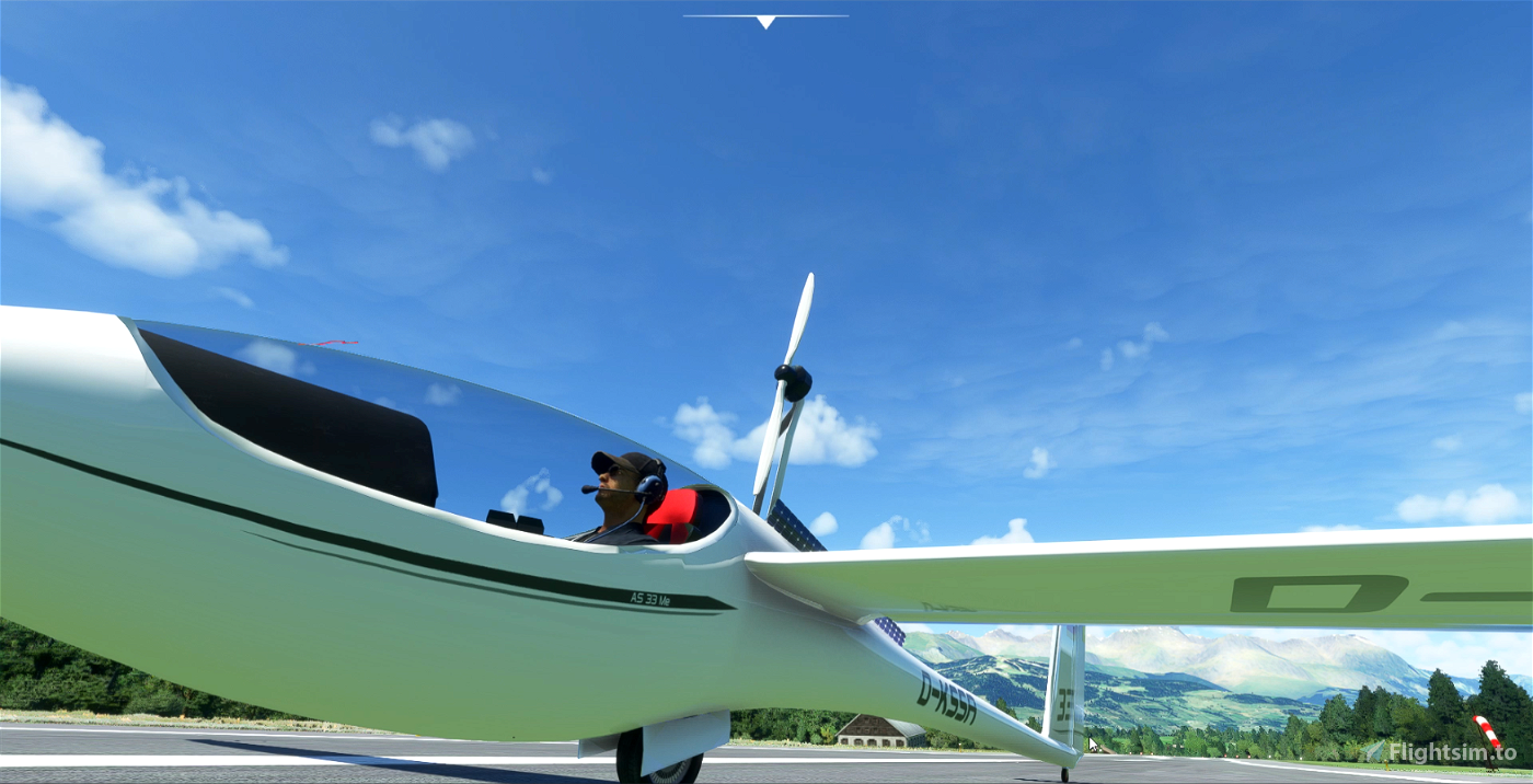 AS 33 Me Microsoft Flight Simulator