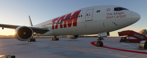 CaptainSim 777-200ER TAM PT-MUA