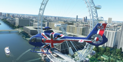 H135 United Kingdom Union Jack Livery