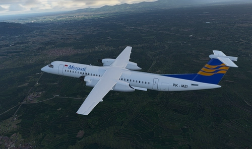 DASH8 Merpati Nusantara Airlines