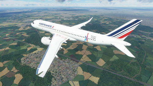 Air France "The 2024 Olympics livery" A320neo 8k