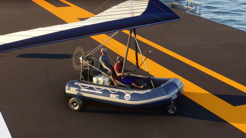 Bluemesh Ultralight Flying Boat Gendarmerie