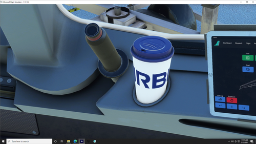 [A32NX] Airbus Coffee Cup