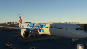 Boeing 787 Emirates Expo Blue thumbnail 2