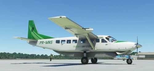 Cessna 208B Grand Caravan Manaus Aerotáxi PR-MNS [4K]