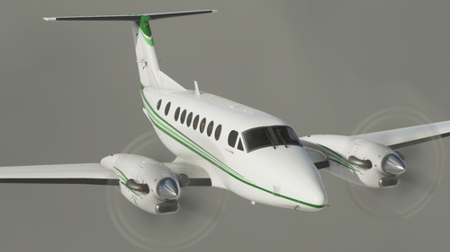 Asobo_King Air 350i_Green