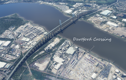 Dartford Crossing for MSFS2020	