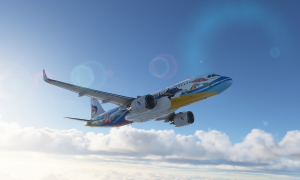 [A32NX] A320 Bangkok Airlines HS-PGW Samui Livery 8K - FlyByWire version thumbnail 10