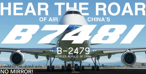 [NO MIRROR] B748 AIR CHINA VIP B-2479 