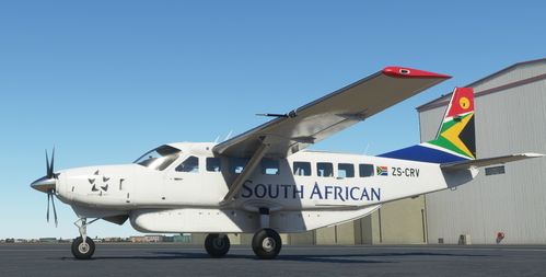 Cessna 208B Grand Caravan South African Airways [4K Fictional]