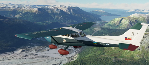 Cessna 172 SP Classic Patagonia LV-USH