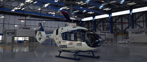 Airbus H135 RTL press livery