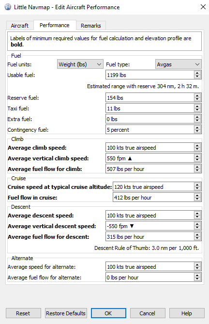 H135 Profile for Little Navmap