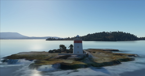 Iron Pot Lighthouse, Tasmania