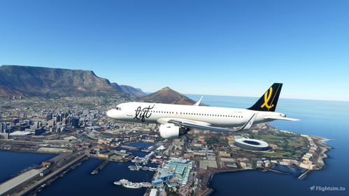 FBW A32NX Lift South Africa Livery ZS-GAO
