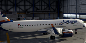 [A32NX] Airbus A320neo SunExpress 30Years TC-SOD in 8k thumbnail 5