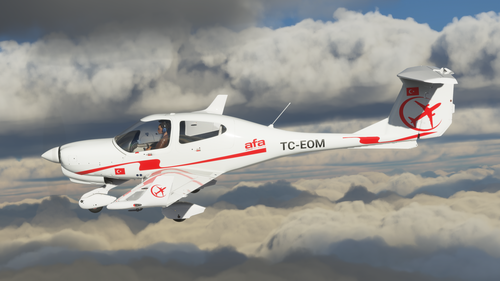 Atlantic Flight Academy For DA40 TC-EOM