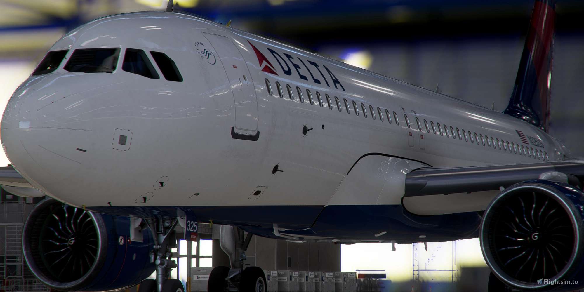[A32NX] FlyByWire | Airbus A320neo DELTA AIRLINES N325US - Dirty in 8k - Image 1