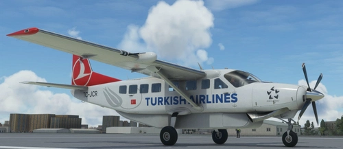 Cessna 208B Grand Caravan Turkish Airlines [4K Fictional]