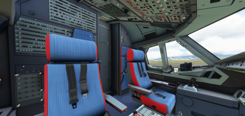 American Airlines Custom Cockpit Paint