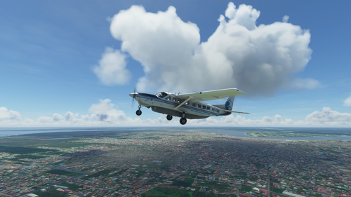 Cessna 208B Grand Caravan PZ-TSB Blue Wing Airlines [4K]
