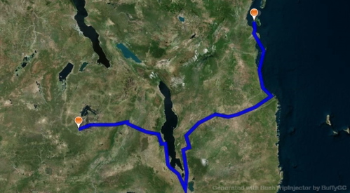 Dr. Livingstone in search for the sources of the Nile - part1