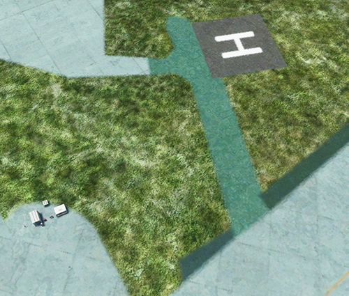 KBTR- Baton Rouge, Louisiana- Helipad and Fuel with Lights
