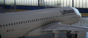 FlyByWire[A32NX]  Lufthansa  [10K] Ultra No Text Mirroring With Custom Coffee Cup D-AIJD thumbnail 5