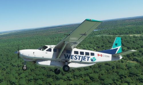 Cessna 208B Grand Caravan WestJet [4K Fictional]