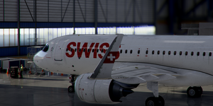 [A32NX] Airbus A320neo Swiss Extreme Dirty HB-JDC in 8k thumbnail 3