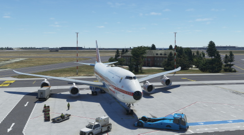 Asobo B 747-8i INTERFLUG fictiv 70er Jahre