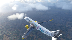 A320 Vueling Airlines TC Livery - Asobo version thumbnail 7