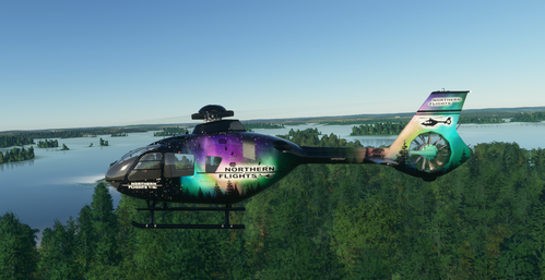 H135 Northern Flights Livery