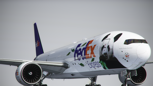 [CS] ¡Fedex Express Panda! - From Passenger to Cargo | 777-200ER | 8K  thumbnail 4