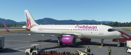 A320Neo (Asobo) Caribbean Airlines New Livery [4K Fictional]