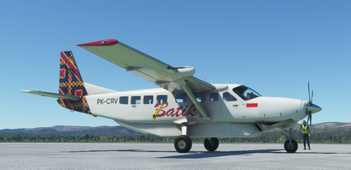 Cessna 208B Grand Caravan Batik Air [4K Fictional]