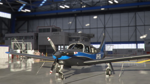 JustFlight Piper PA28 Turbo Arrow III - Livery "OH-PDG" (new)  thumbnail 1
