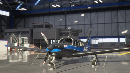 JustFlight Piper PA28 Turbo Arrow III - Livery "OH-PDG" (new)