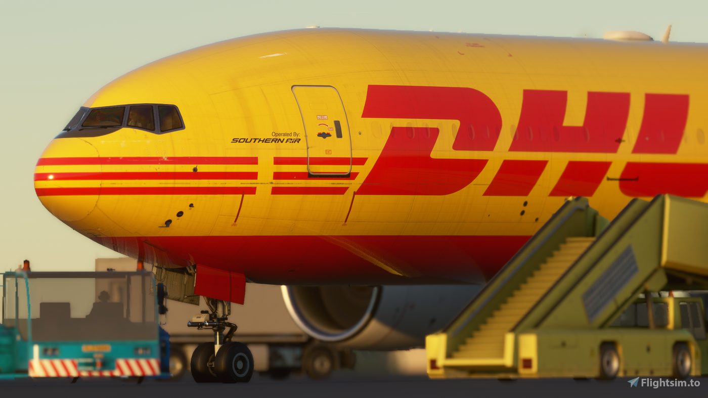 DHL Operated by Southern Air Livery | CS 777-200 [8K] for